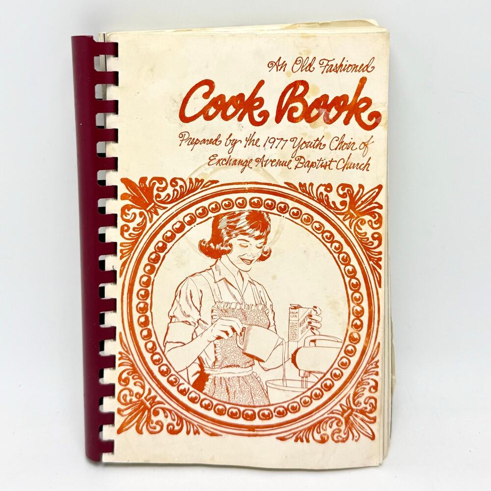 Oklahoma City Exchange Avenue Baptist Church Cookbook Recipes Vintage 70s 1977